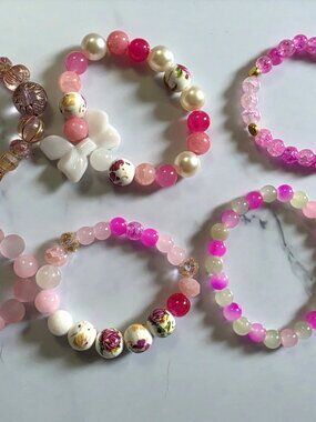 Pink Themed Bracelets